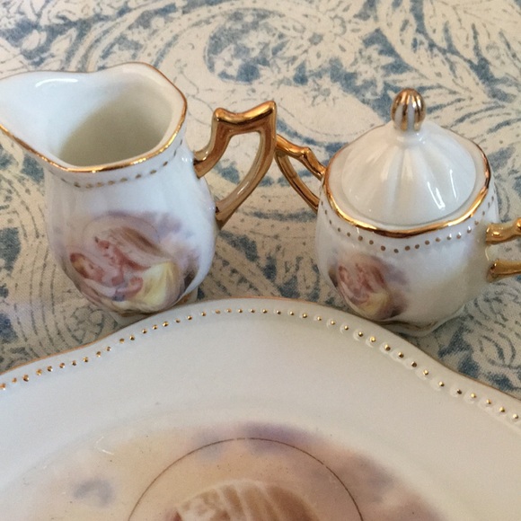 Madonna and Child Tea-Set China set Miniature - Picture 4 of 8